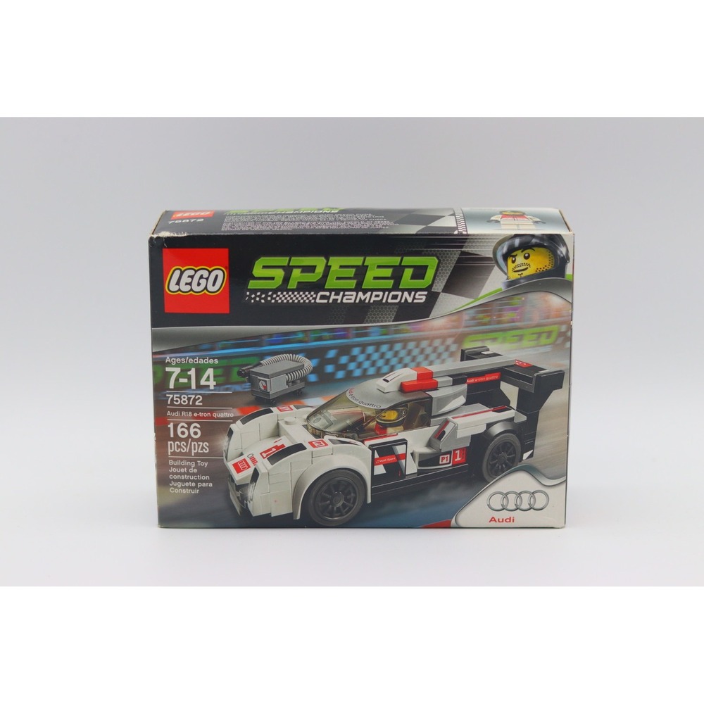 LEGO Speed Champions Audi R18 e-tron quattro 75872 Race Car Set New Sealed